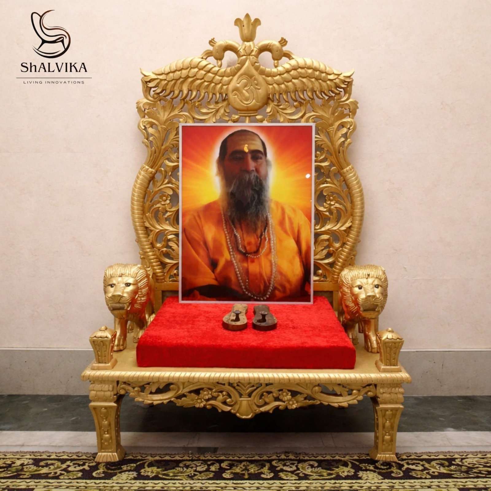 Guruji Chair — Premium handcrafted spiritual meditation chair