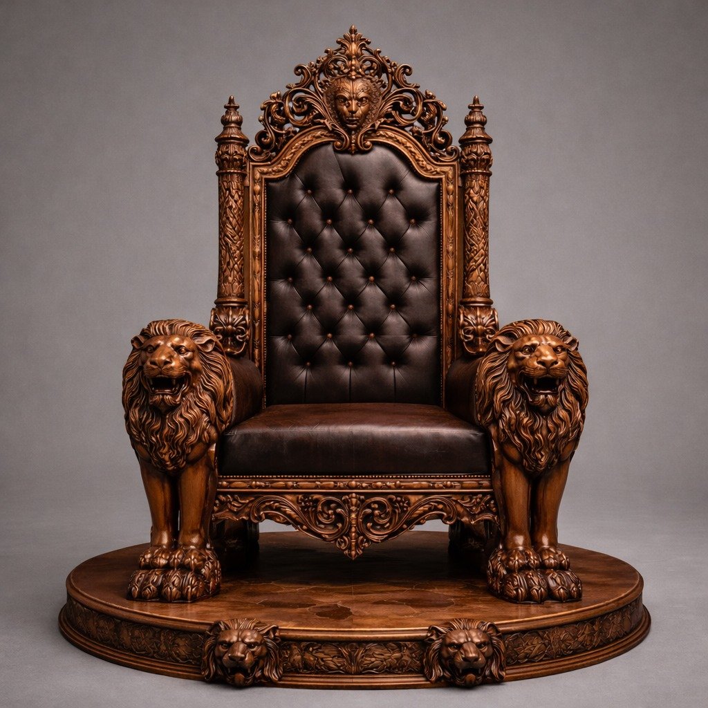 Big Animal Throne Chair Buy Online view 3