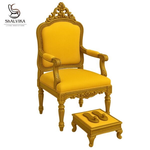 Handmade Design Guruji Chair By Shalvika Living