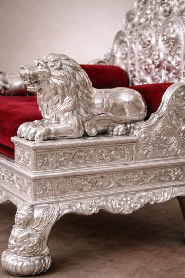 Lion Chair Design for Guruji view 5