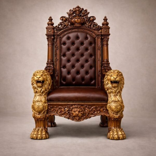 Majestic Dhurandhar King Chair Design view 4