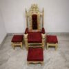 Wooden Carving Chair Design for Guruji view 10