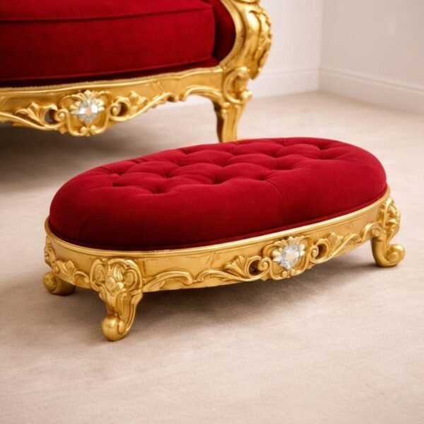 Wooden Chair for Guruji in Royal Finish view 9