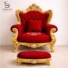 Wooden Chair for Guruji in Royal Finish view 10