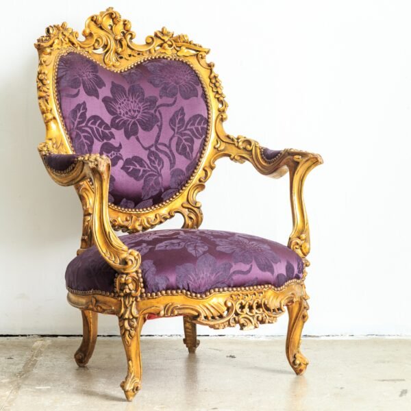 Wooden Handcrafted Designer Chair By Shalvika Living