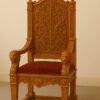 Wooden Handmade Design Guruji Chair By Shalvika Living view 5