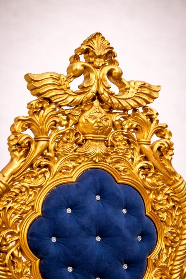 Wooden Royal Design Guru Ji Chair view 5