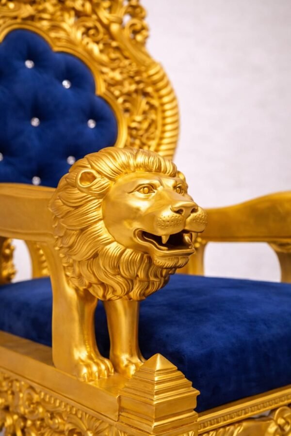 Wooden Royal Design Guru Ji Chair view 6