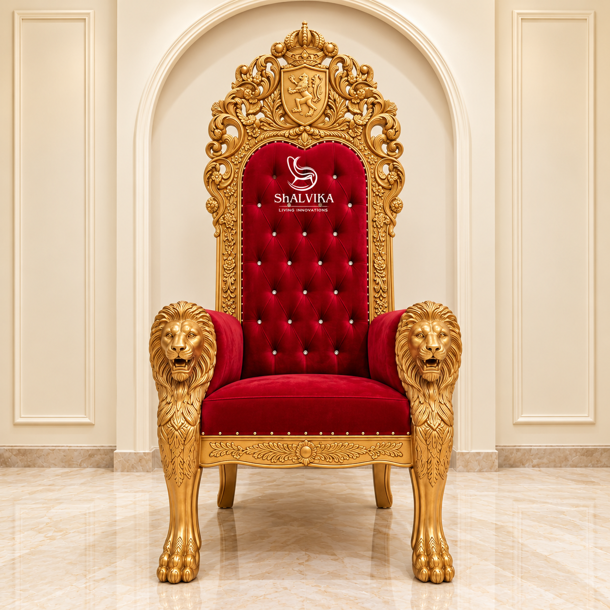 Royal Guruji Throne Chair Design