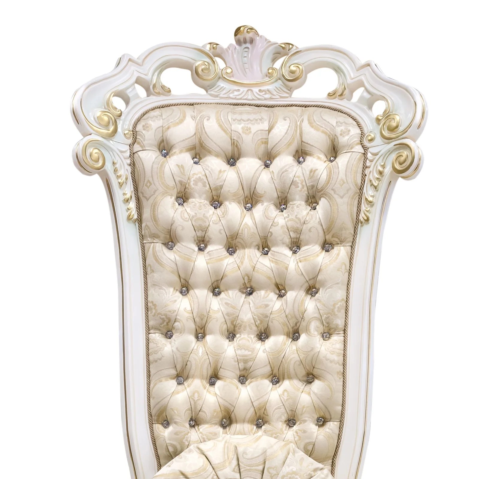 Royal High Back Wooden Guruji Chair view