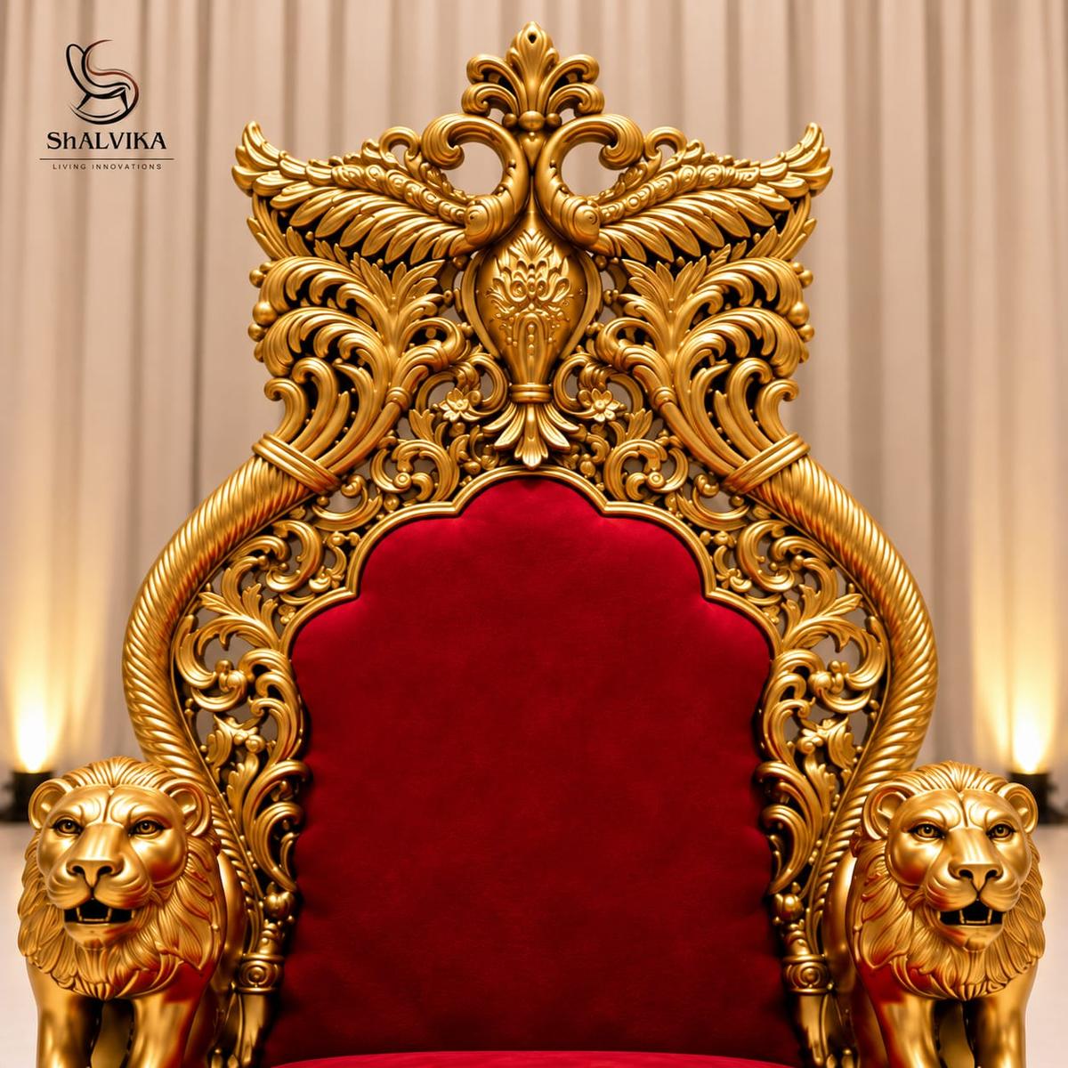 Shukrana Guruji Chair with Charan Paduka view