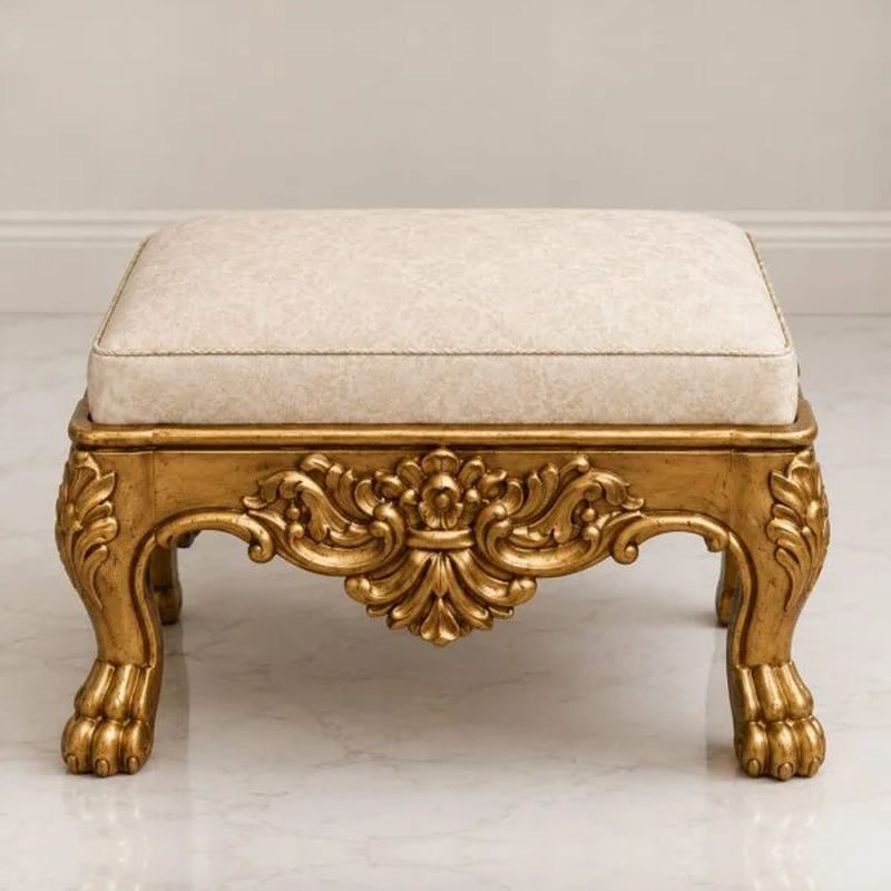 Wooden Guruji Chair for Dharmacharya Ji view