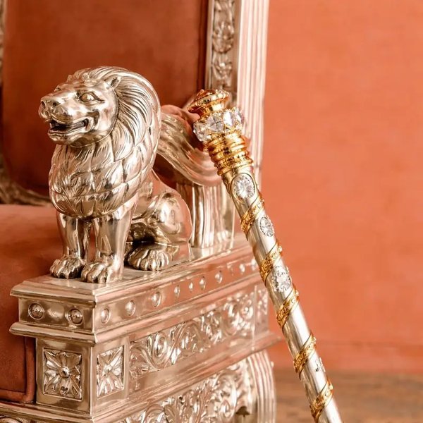 Wooden Royal Maharaja Style Guruji Chair  view